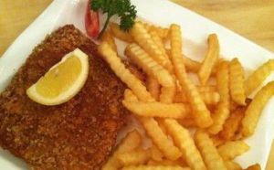 豬排鮮茄燴薯條 豬排鮮茄燴薯條