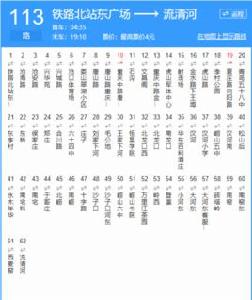青島公交113路 青島公交113路