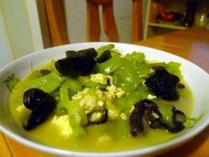 絲瓜木耳雞蛋 絲瓜木耳雞蛋