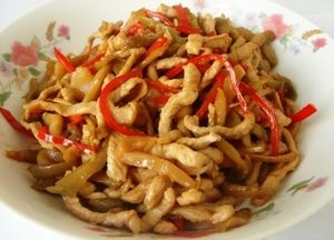 鮮香菜譜榨菜炒肉絲