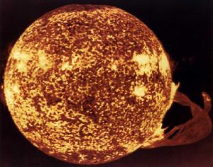 太陽黑子磁場