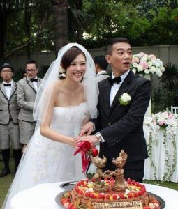 應采兒和陳小春的婚禮