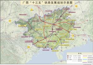 廣西城際鐵路網 廣西城際鐵路網