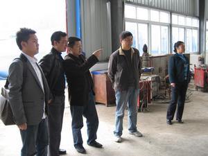 省交通廳領導視察工作