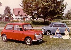 1959年第一代的Morris mini