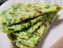 玉米韭菜餅 玉米韭菜餅