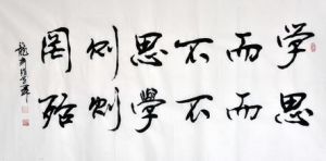 學而不思則罔，思而不學則殆