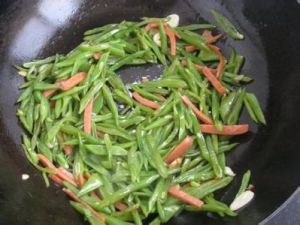 豆角絲炒火腿 豆角絲炒火腿