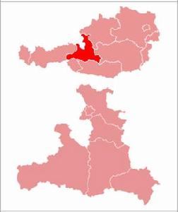  薩爾茨堡州 地理位置