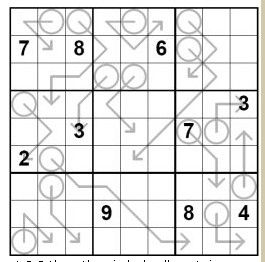 箭頭數獨 箭頭數獨