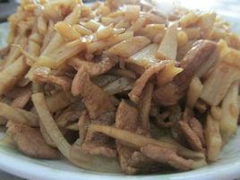 藕條炒肉 藕條炒肉