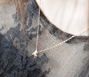 愛情鳥珠寶18k金字母吊墜