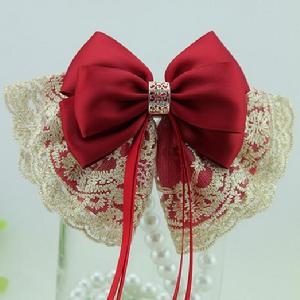 美麗的紅蝴蝶結