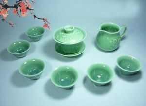 青瓷茶具