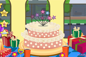 可口的生日蛋糕 可口的生日蛋糕