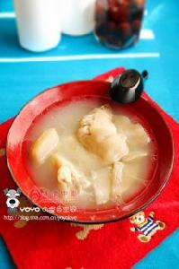 雪梨大豆豬手湯