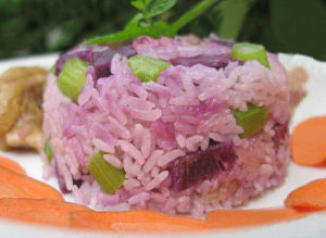 雞腿紫薯焗飯 雞腿紫薯焗飯