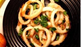 香煎魷魚圈 香煎魷魚圈