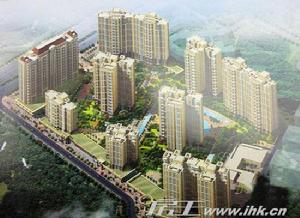 灣美花園建築效果圖