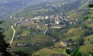 汶水鎮遠眺,鴻飛攝影