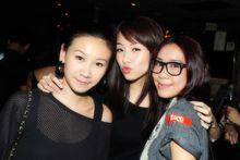 區文詩(左)與現Cookies成員