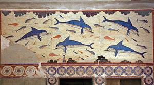 米諾斯海豚壁畫