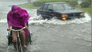 颱風“雲娜”給浙江帶來大風豪雨