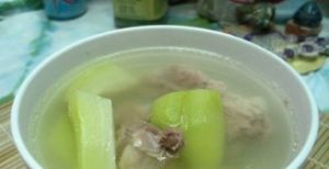 合掌瓜腐竹湯 合掌瓜腐竹湯