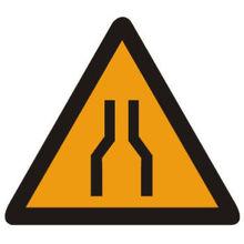 窄路兩側變窄標誌