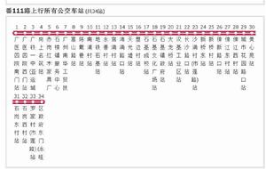 廣州公交番111路 廣州公交番111路