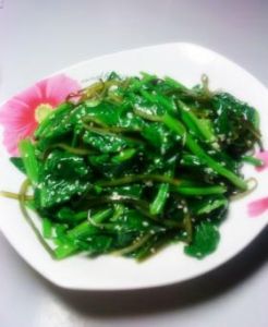 拌菠菜 拌菠菜