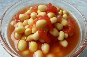 番茄煮黃豆 番茄煮黃豆