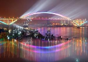 2010年上海世博會開幕式燈光表演