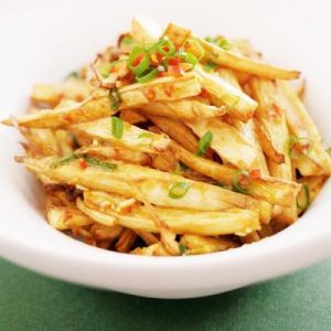 臘炒茭白筍 臘炒茭白筍