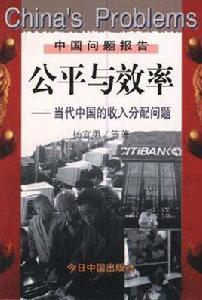 公平與效率-當代中國的收入分配問題 公平與效率-當代中國的收入分配問題