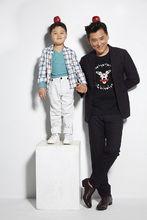 劉小鋒親子寫真