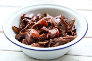 臘筍紅燒肉 臘筍紅燒肉