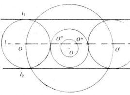 中間平行線 中間平行線