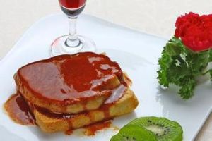 鵝肝醬煎鮮貝 鵝肝醬煎鮮貝