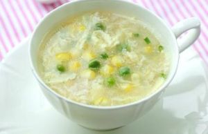 雞蓉蕨菜羹 雞蓉蕨菜羹