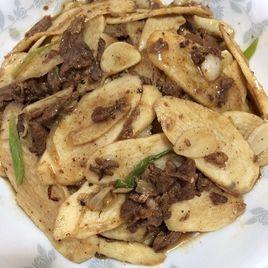 山藥炒牛肉 山藥炒牛肉