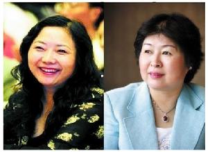 左為吳亞軍,右為張茵