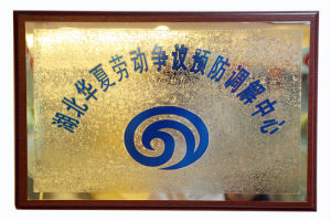 2010年人社部授牌成立華夏調解中心