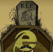 IE6退出市場宣傳圖