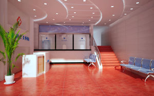 研究所正對面大廳