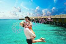 灰色基調婚紗攝影提供