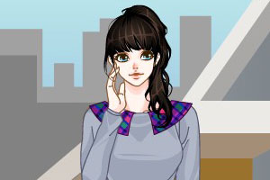 甜美復古小圓領 甜美復古小圓領