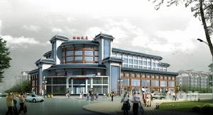 錦湖飯店外觀圖