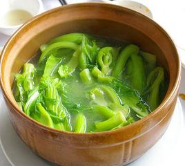 上湯芥菜苗 上湯芥菜苗