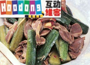 清脆爽口小黃瓜雞肫 清脆爽口小黃瓜雞肫